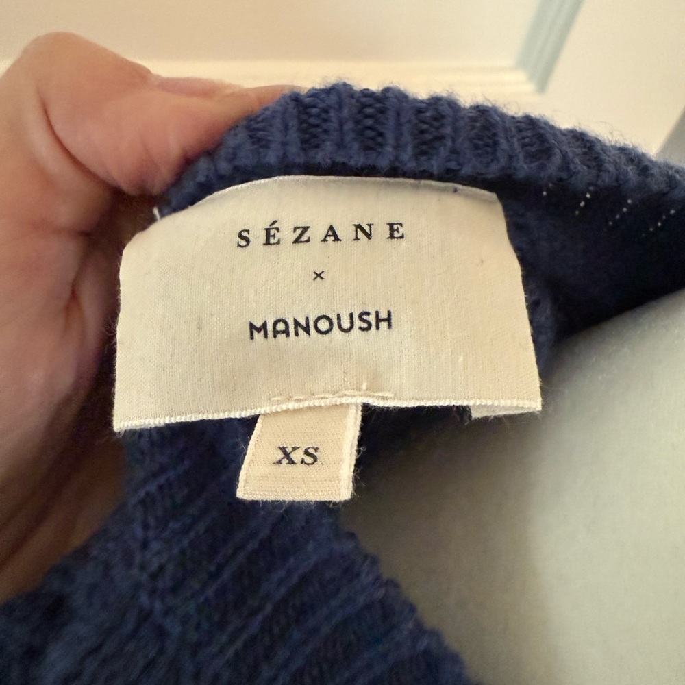 Sézane x Manoush Ruffle Sweater - Picture 2 of 3